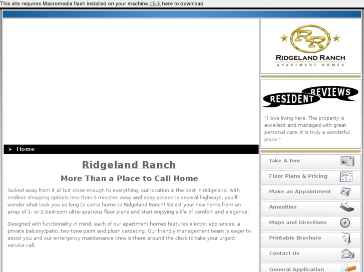 www.ridgelandranch.com