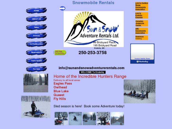 www.sunandsnowadventurerentals.com