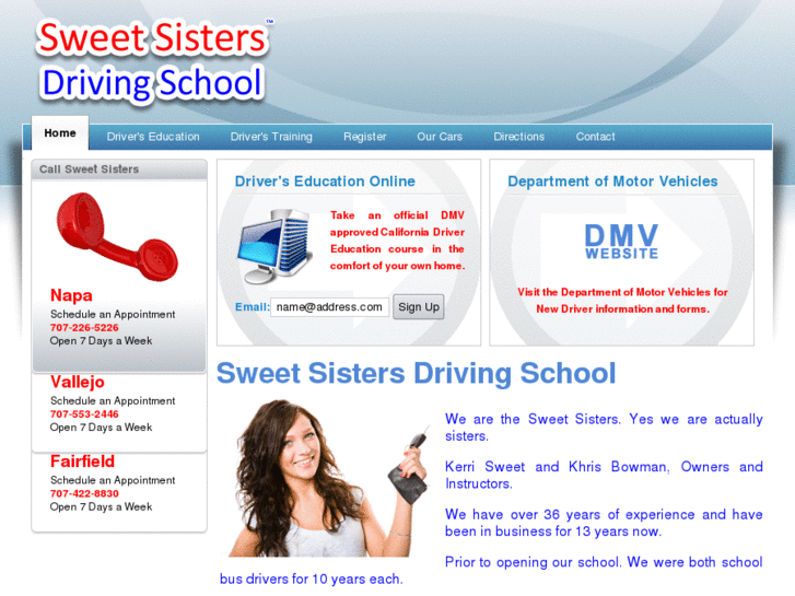 www.sweetsistersdriving.com