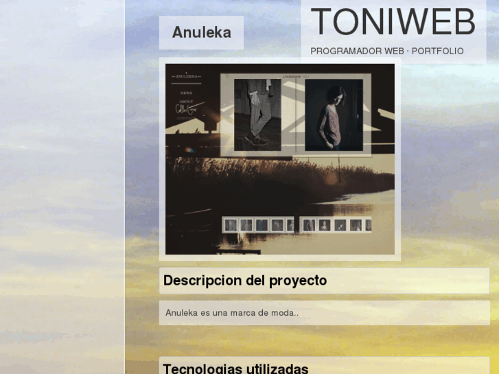 www.toniweb.us