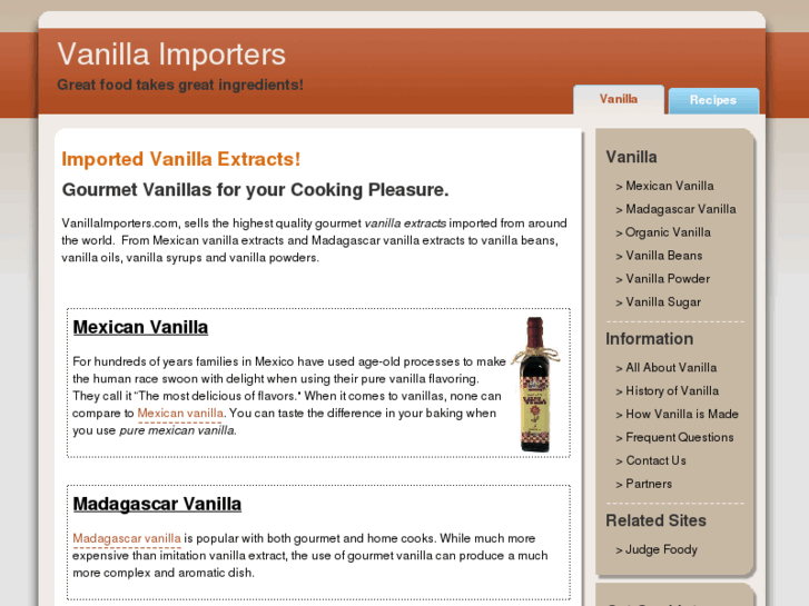 www.vanillaimporters.com