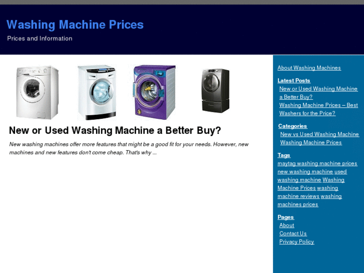 www.washingmachineprices.org