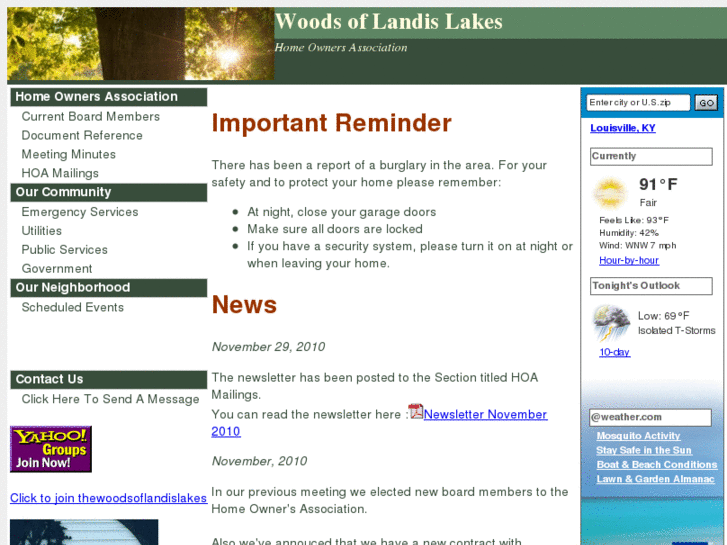 www.woodsoflandislakes.com