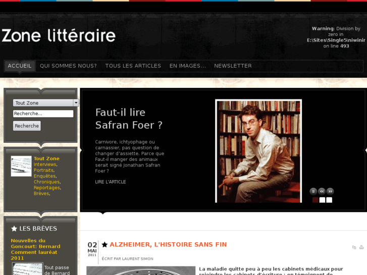 www.zone-litteraire.com