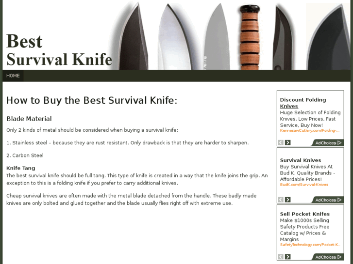 www.bestsurvivalknife.com