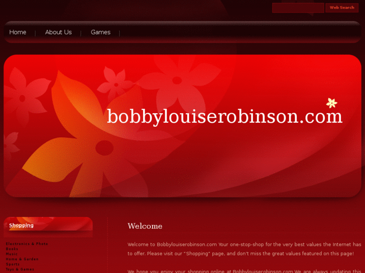 www.bobbylouiserobinson.com