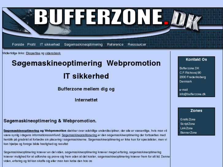 www.bufferzone.dk