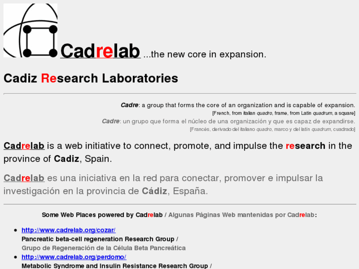 www.cadrelab.org