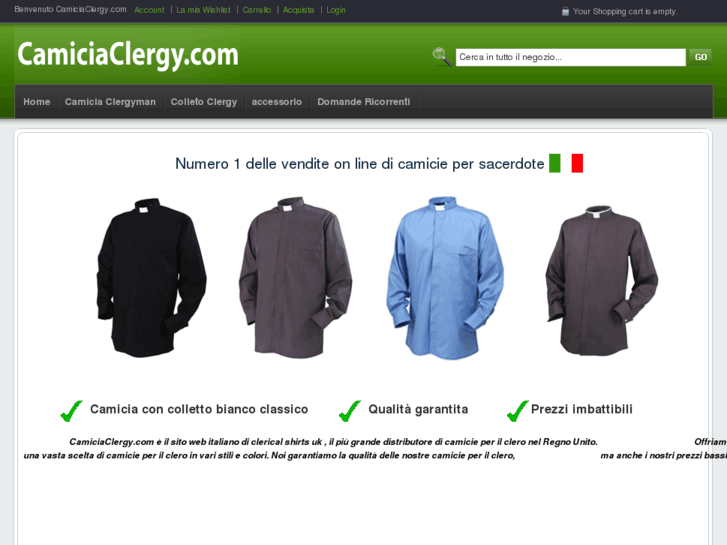 www.camiciaclergy.com