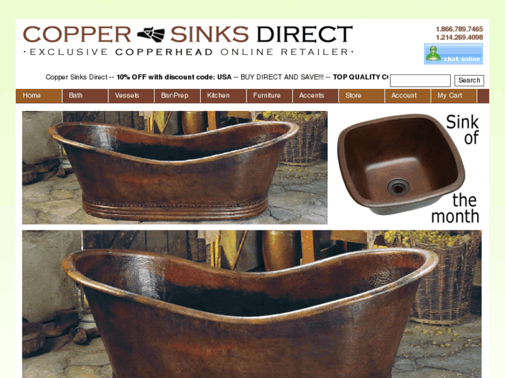 www.coppersinksdirect.com