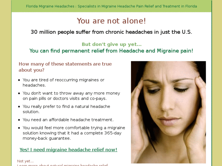 www.floridamigraineheadaches.com