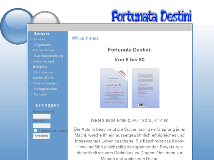 www.fortunata-destini.com