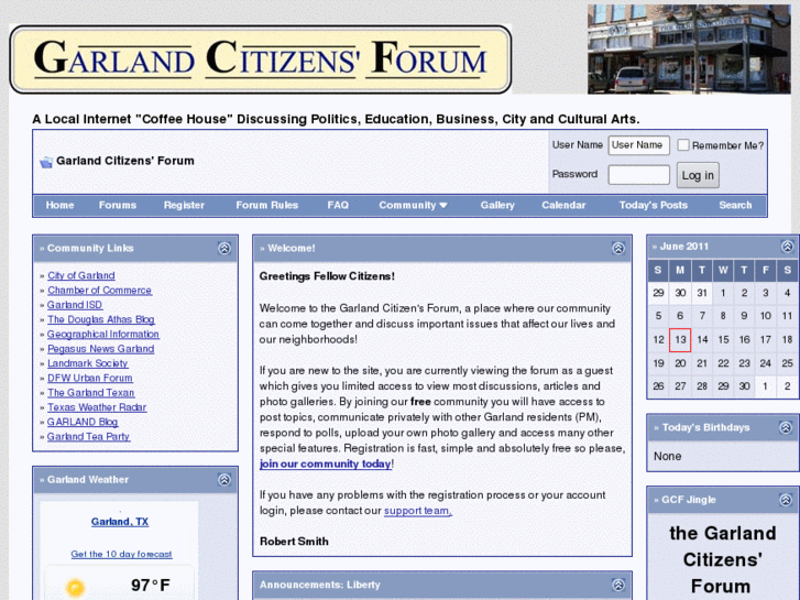 www.garlandcitizenforum.com