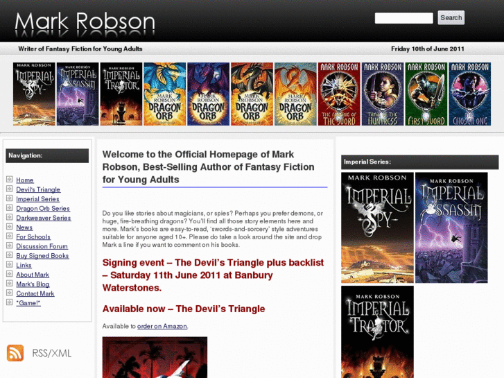 www.markrobsonauthor.com