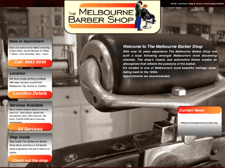 www.melbournebarbershop.com