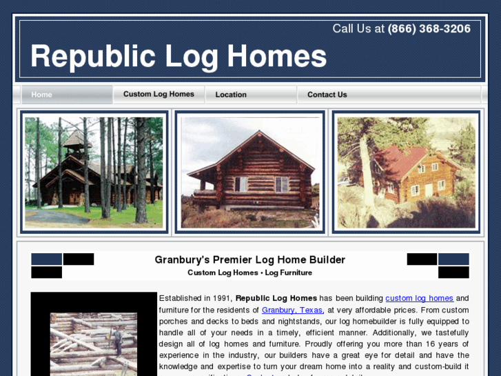 www.republicloghomes.net