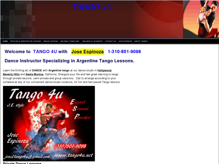 www.tango4u.net