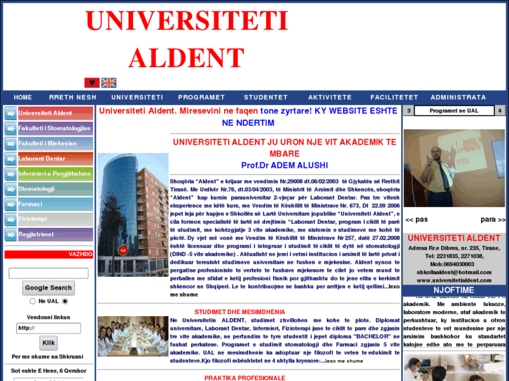 www.universitetialdent.com