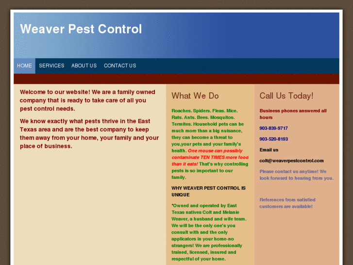 www.weaverpestcontrol.com