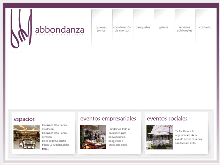 www.abbondanza.com.mx