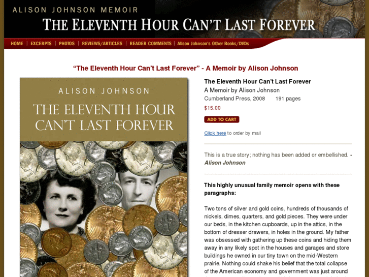 www.alisonjohnsonmemoir.com