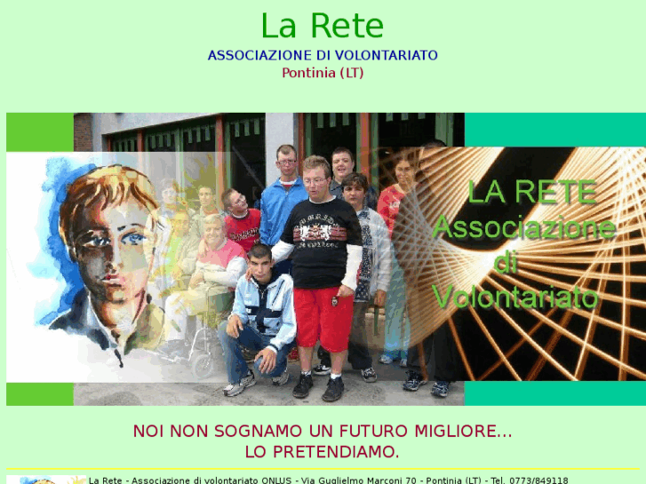 www.associazionelarete.it