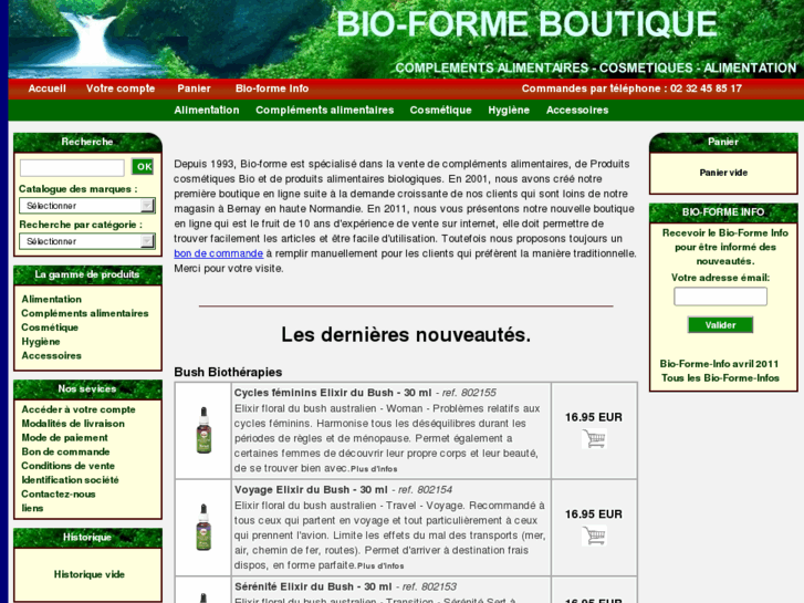 www.bio-forme-boutique.com