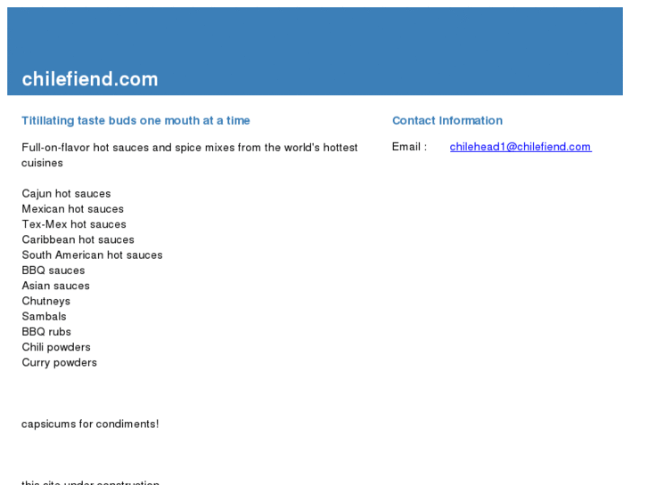 www.chilefiend.com