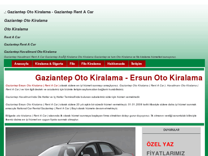 www.ersunotokiralama.com