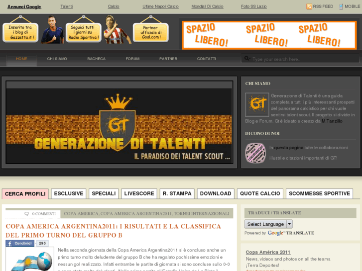 www.generazioneditalenti.com