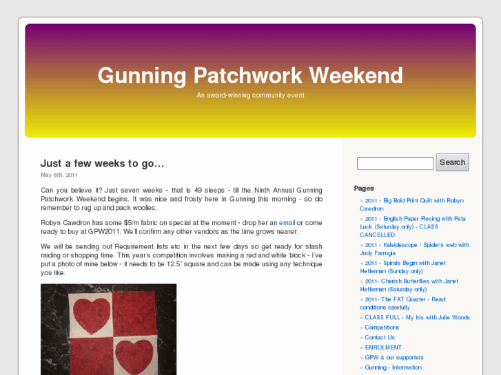 www.gunningpatchworkweekend.com