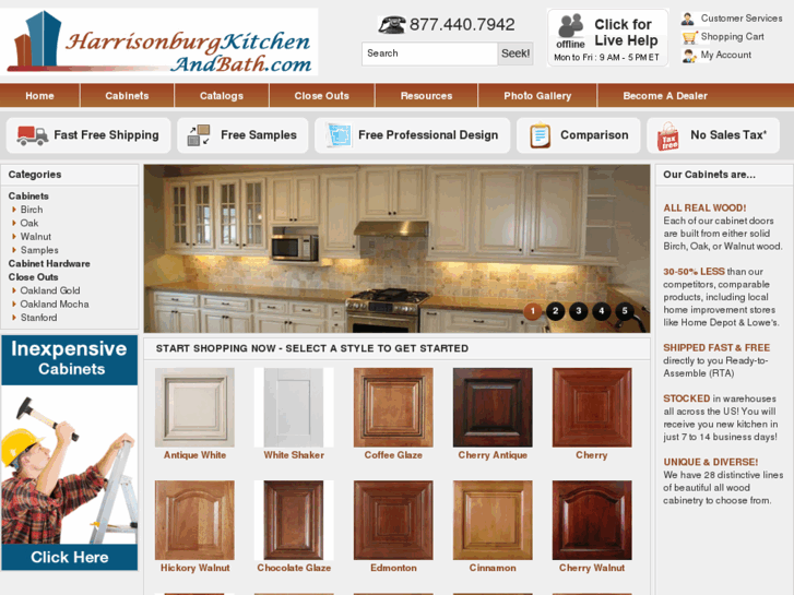 www.harrisonburgkitchenandbath.com