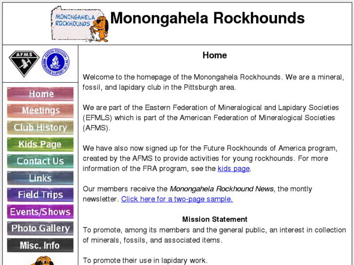 www.monongahelarockhounds.org