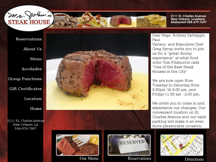 www.mrjohnssteakhouse.com