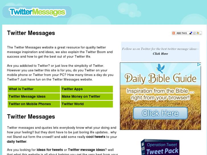 www.twittermessages.co.uk