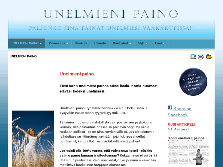 www.unelmienipaino.net