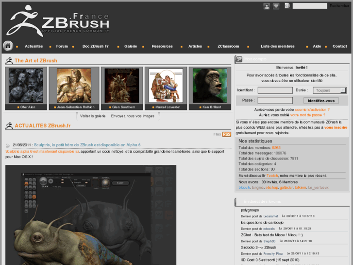 www.zbrush.fr