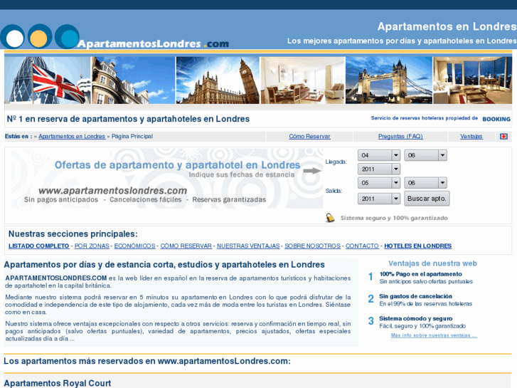 www.apartamentoslondres.com