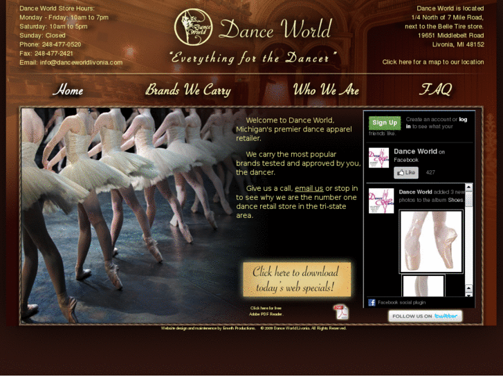 www.danceworldlivonia.com