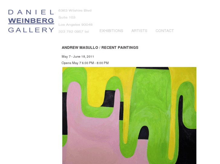 www.danielweinberggallery.com