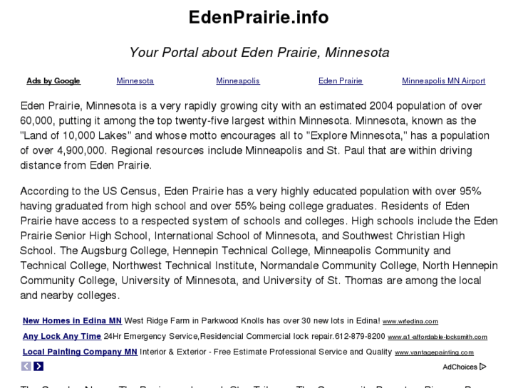 www.edenprairie.info