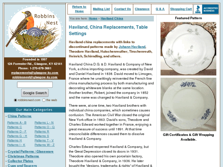 www.haviland-dinnerware.com