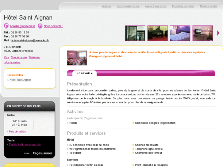 www.hotelsaintaignan.com