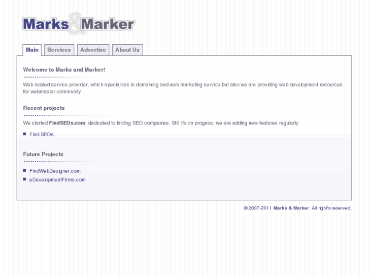 www.marksandmarker.com