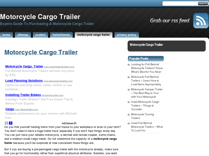 www.motorcyclecargotrailer.org