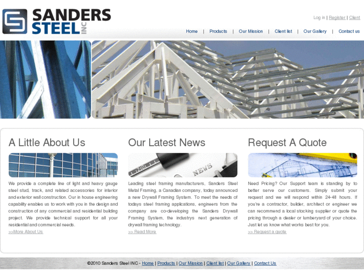 www.sanderssteel.com