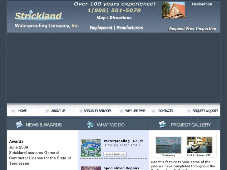 www.stricklandwaterproofing.com