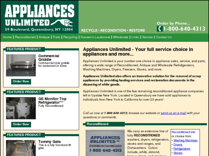 www.unlimitedappliances.com