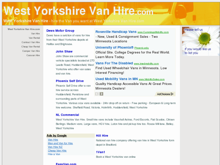 www.westyorkshirevanhire.com