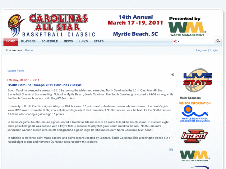 www.carolinaallstarclassic.com